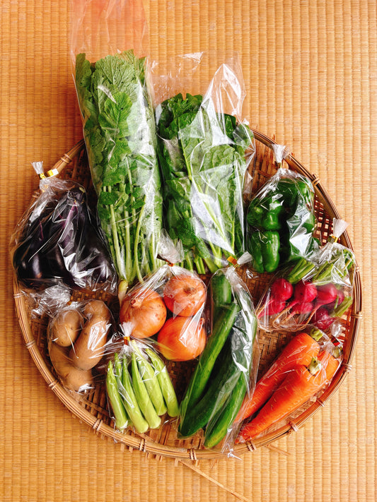 季節のお野菜定期便・Rセット（8~10品目前後）